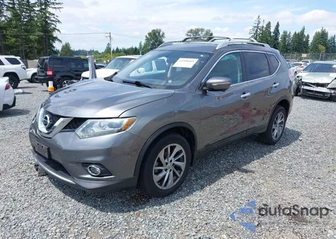 2015 Nissan Rogue Sl from USA, damaged, VIN 5N1AT2MV3FC835395